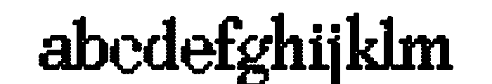 LouvettePixel Bold FONT
