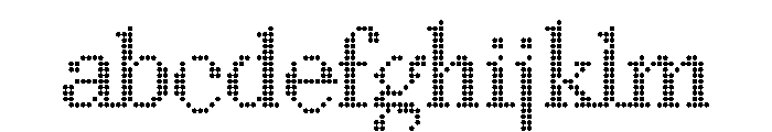 LouvettePixel Light FONT