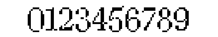 LouvettePixel Regular Font OTHER CHARS
