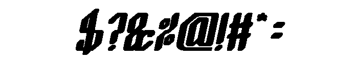 LOGIC MACHINE Bold Italic Font OTHER CHARS