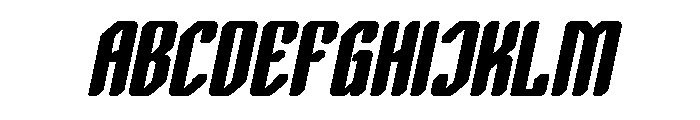 LOGIC MACHINE Bold Italic Font UPPERCASE