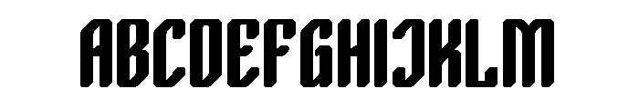 LOGIC MACHINE Bold Font UPPERCASE