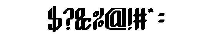 LOGIC MACHINE-Light Font OTHER CHARS
