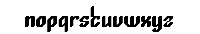 LOGIC MACHINE Font LOWERCASE
