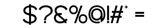 LORTHEN Extra Light Font OTHER CHARS