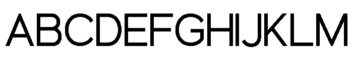LORTHEN Extra Light Font UPPERCASE
