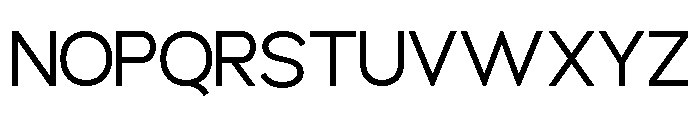 LORTHEN Extra Light Font UPPERCASE