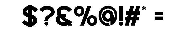 LORTHEN Semi Bold Font OTHER CHARS