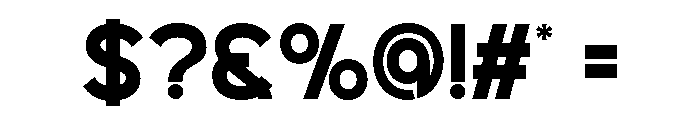 LORTHEN-SemiBold Font OTHER CHARS