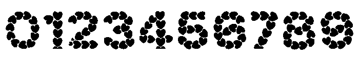 LOVE A LOT Font OTHER CHARS