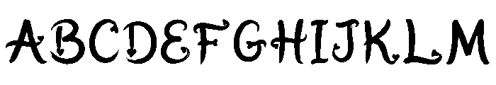 LOVE IS SO KIND Regular Font UPPERCASE