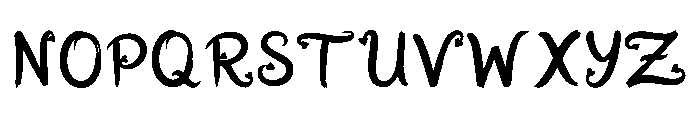 LOVE IS SO KIND Regular Font UPPERCASE