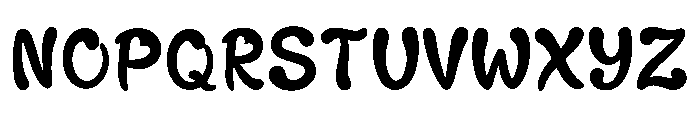 LOVE KEEPS ME WARM Regular Font UPPERCASE