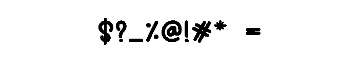 Loading Blind Font OTHER CHARS