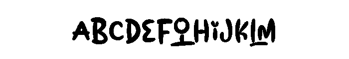 Loading Blind Font UPPERCASE