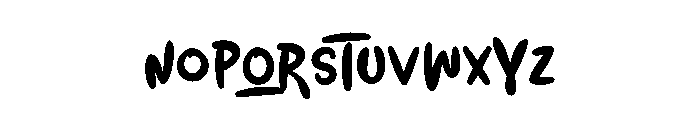 Loading Blind Font LOWERCASE