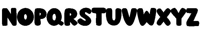 Lobster-Blue Font LOWERCASE
