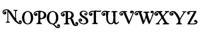 Lobster_Roll Font UPPERCASE