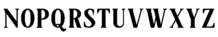 Locanara Regular Font UPPERCASE