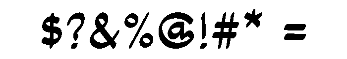 Loceane Font OTHER CHARS