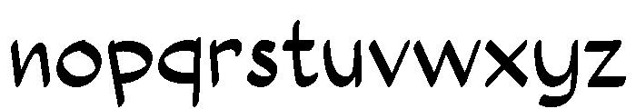 Loceane Font LOWERCASE