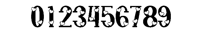 Locely Of Loves Regular Font OTHER CHARS