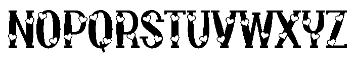 Locely Of Loves Regular Font UPPERCASE
