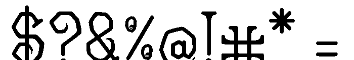 Lochta Font OTHER CHARS