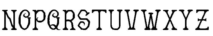Lochta Font UPPERCASE