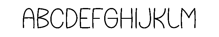 Locked Door FONT