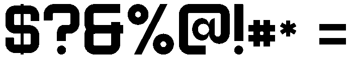 Locky Font OTHER CHARS