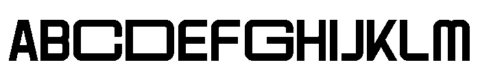 Locky Font UPPERCASE