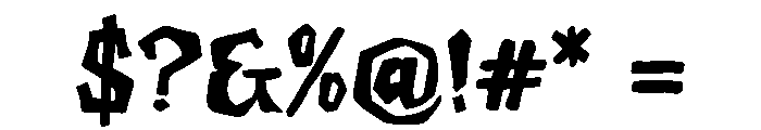 Locotre Font OTHER CHARS