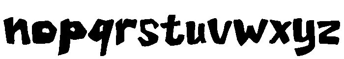 Locotre Font LOWERCASE