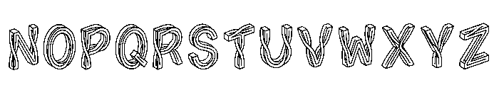 Locust Regular Font UPPERCASE