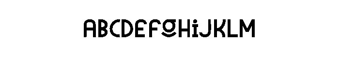 Logic Font UPPERCASE