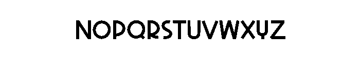 Logic Font UPPERCASE