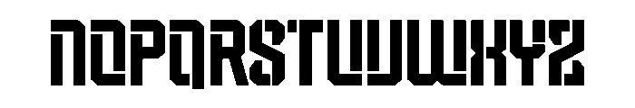 Logicore Regular Font LOWERCASE