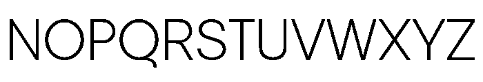 Logotika Light Font UPPERCASE