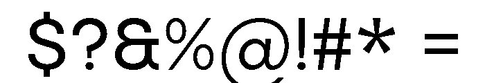 Logotika Medium Font OTHER CHARS