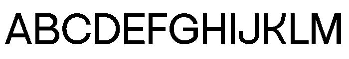 Logotika Medium Font UPPERCASE