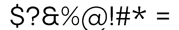 Logotika Regular Font OTHER CHARS