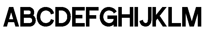 Logreto Regular Font UPPERCASE