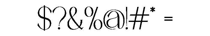 Logue-Regular Font OTHER CHARS