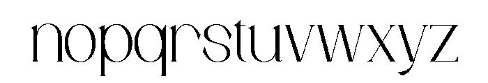 Logue-Regular Font LOWERCASE