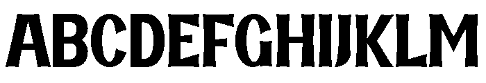Loha Regular Font UPPERCASE
