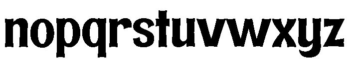 Loha Regular Font LOWERCASE