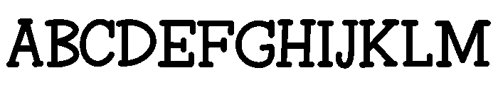 Loite Font UPPERCASE