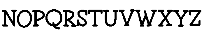 Loite Font UPPERCASE