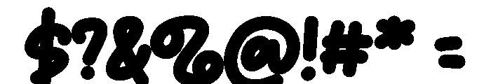 Loka Moda Font OTHER CHARS